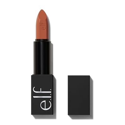 e.l.f. O Face Satin Lipstick, reichhaltig pigmentierter, pflegender & langanhaltender cremiger Lippenstift, mit Jojoba angereichert, vegan & tierversuchsfrei, Limitless e.l.f. O Face Satin Lipstick, reichhaltig pigmentierter, pflegender & langanhaltender cremiger Lippenstift, mit Jojoba angereichert, vegan & tierversuchsfrei, Limitless