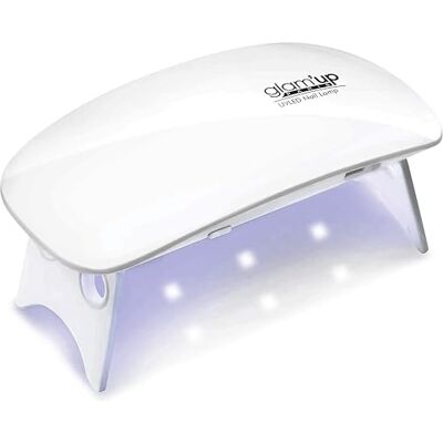 GLAM UP PARIS Glam'Up Paris – Mini-UV-Lampe für Nägel, Gel, 6 W, LED-Lampe für alle Gel-Nagellacke, tragbar und leicht, mit USB-Kabel – 2 Timer 60s/120 Sekunden – für semi-permanente Maniküre GLAM UP PARIS Glam'Up Paris – Mini-UV-Lampe für Nägel, Gel, 6 W, LED-Lampe für alle Gel-Nagellacke, tragbar und leicht, mit USB-Kabel – 2 Timer 60s/120 Sekunden – für semi-permanente Maniküre