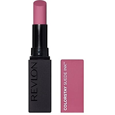 Revlon , ColorStay Suede Ink™, Lipstick, mattes Finish, Lebendige Farbe, Pflegende & Vegane Formel, Mit Vitamin E, N°009 In Charge, 2,55 g Revlon , ColorStay Suede Ink™, Lipstick, mattes Finish, Lebendige Farbe, Pflegende & Vegane Formel, Mit Vitamin E, N°009 In Charge, 2,55 g