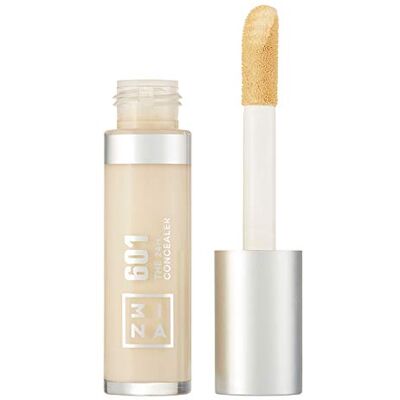 3ina MAKEUP The 24H Concealer 601 Ultraleicht weiß Alle Hauttypen Langanhaltend Formel Flüssiger Concealer dunkle Augenringe Hautunreinheiten Weicher Applikator Vegan Cruelty Free 3ina MAKEUP The 24H Concealer 601 Ultraleicht weiß Alle Hauttypen Langanhaltend Formel Flüssiger Concealer dunkle Augenringe Hautunreinheiten Weicher Applikator Vegan Cruelty Free