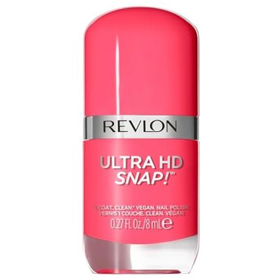 Revlon Ultra HD SNAP! Nagellack, glänzende Nagelfarbe, 100 % Vegane Formel, Keiner Basis- und Überlack erforderlich, 009 No Drama, 8 ml Revlon Ultra HD SNAP! Nagellack, glänzende Nagelfarbe, 100 % Vegane Formel, Keiner Basis- und Überlack erforderlich, 009 No Drama, 8 ml