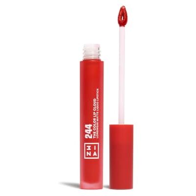 3ina The Color Lip Cloud 244 Klassisches Rot Flüssiger Lippenstift 12 Stunden Halt – Hochpigmentiert – Mattes Finish – Angereichert mit Vitamin E – Leicht – Vegan – Tierversuchsfrei 3ina The Color Lip Cloud 244 Klassisches Rot Flüssiger Lippenstift 12 Stunden Halt – Hochpigmentiert – Mattes Finish – Angereichert mit Vitamin E – Leicht – Vegan – Tierversuchsfrei