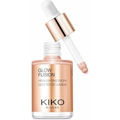 Kiko Milano Glow Fusion Highlighting Drops Farbton 02 Sweet Dreams Flüssiger Highlighter Metallic-Finish Reflektierende Perlen Anpassbar Kiko Milano Glow Fusion Highlighting Drops Farbton 02 Sweet Dreams Flüssiger Highlighter Metallic-Finish Reflektierende Perlen Anpassbar