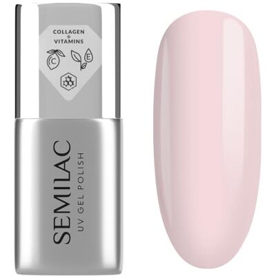 Semilac Collagen Base Soft Pink 7 ml Gel Nagellack UV LED Unterlack Semilac Collagen Base Soft Pink 7 ml Gel Nagellack UV LED Unterlack
