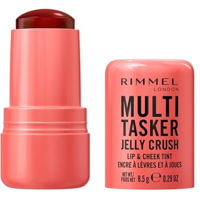 Rimmel London Rimmel Multi-Tasker Jelly Crush Blush und Lip Stain 300 Peachy Punch Foundation für Wangen und Lippen, leicht aufzutragen und zu verblenden, feuchtigkeitsspendend, langanhaltend Rimmel London Rimmel Multi-Tasker Jelly Crush Blush und Lip Stain 300 Peachy Punch Foundation für Wangen und Lippen, leicht aufzutragen und zu verblenden, feuchtigkeitsspendend, langanhaltend