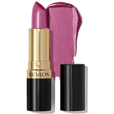 Revlon Super Lustrous Pearl Lippenstift, cremige Formel für weiche und volle Lippen, Feuchtigkeitsgefühl, 625 Iced Amethyst, 4,2 g Revlon Super Lustrous Pearl Lippenstift, cremige Formel für weiche und volle Lippen, Feuchtigkeitsgefühl, 625 Iced Amethyst, 4,2 g
