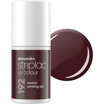 alessandro Striplac UV-Nagellack Award Winning Red Deckend & Kratzfest bis zu 15 Tage Leichtes Auftragen Schonende Abziehtechnologie Vegan Rot, 6,5ml alessandro Striplac UV-Nagellack Award Winning Red Deckend & Kratzfest bis zu 15 Tage Leichtes Auftragen Schonende Abziehtechnologie Vegan Rot, 6,5ml