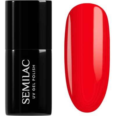 Semilac UV Nagellack 981 Spicy Neon 7 ml – Knalliges Neon-Rotorange, auffälliger Sommer-Style – Mood Boost Colors Kollektion Semilac UV Nagellack 981 Spicy Neon 7 ml – Knalliges Neon-Rotorange, auffälliger Sommer-Style – Mood Boost Colors Kollektion