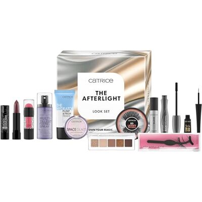 Catrice Cosmetics Catrice The Afterlight Look Set, 11-teiliges Make-up-Set, Day-to-Night-Looks, Primer, Mascara, Highlighter, Lip Balm u. a. m., zeitlos & vielseitig Catrice Cosmetics Catrice The Afterlight Look Set, 11-teiliges Make-up-Set, Day-to-Night-Looks, Primer, Mascara, Highlighter, Lip Balm u. a. m., zeitlos & vielseitig