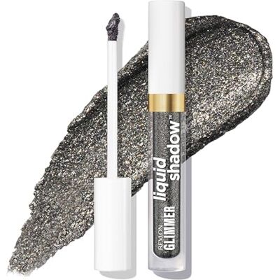 Revlon Glimmer Liquid Shadow, Glänzender Flüssig-Lidschatten, wischfest, langanhaltend, gleichmäßige und intensive Farbe, 204 Rock-IT, 3 ml Revlon Glimmer Liquid Shadow, Glänzender Flüssig-Lidschatten, wischfest, langanhaltend, gleichmäßige und intensive Farbe, 204 Rock-IT, 3 ml