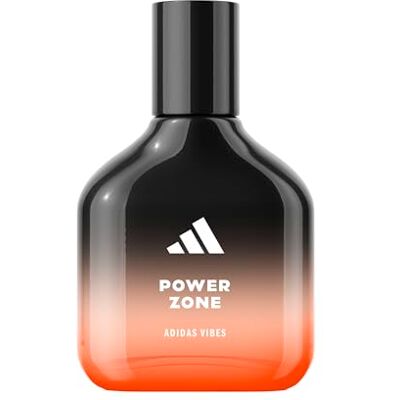 Adidas Vibes Power Zone Eau de Parfum für alle, stark und mutig, langanhaltender Duft, Oud und Pflaumennektar, 50 ml Adidas Vibes Power Zone Eau de Parfum für alle, stark und mutig, langanhaltender Duft, Oud und Pflaumennektar, 50 ml