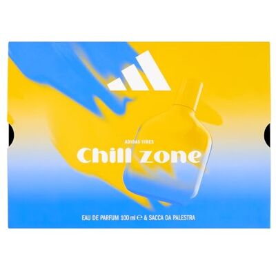 Adidas , Geschenkset Vibes Chill Zone, Eau de Parfum 100 ml und Beutel Blau Adidas , Geschenkset Vibes Chill Zone, Eau de Parfum 100 ml und Beutel Blau