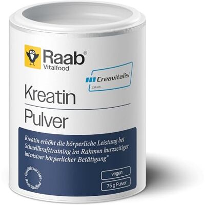 Raab Vitalfood Creatina - 75g Ergänzung Raab Vitalfood Creatina - 75g Ergänzung