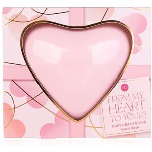 accentra Super-Badebombe im XXL-Format FROM MY HEART TO YOURS, 650 g Badekugel mit Blush Rose Duft in Geschenkbox, Wellness Geschenk zu Geburtstag, Muttertag und Valentinstag accentra Super-Badebombe im XXL-Format FROM MY HEART TO YOURS, 650 g Badekugel mit Blush Rose Duft in Geschenkbox, Wellness Geschenk zu Geburtstag, Muttertag und Valentinstag