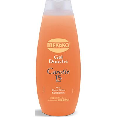 Mekako Gel Douche Carotte Exfoliant Avec Fines Billes De Cire (510 ml) Mekako Gel Douche Carotte Exfoliant Avec Fines Billes De Cire (510 ml)