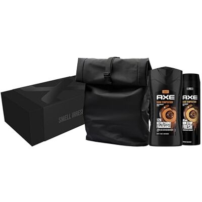 Axe Set mit 2 Produkten Deodorant & Duschgel Dark Temptation, Geschenkidee für Herren Axe Set mit 2 Produkten Deodorant & Duschgel Dark Temptation, Geschenkidee für Herren