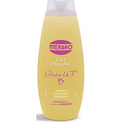 Mekako Gel Douche Gluta Lcp Exfoliant, Eclaircissant, Adoucissant 420 ml Mekako Gel Douche Gluta Lcp Exfoliant, Eclaircissant, Adoucissant 420 ml