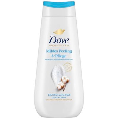 Dove Advanced Care Duschcreme Mildes Peeling & Pflege 225 ml Dove Advanced Care Duschcreme Mildes Peeling & Pflege 225 ml