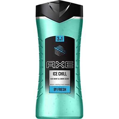 Axe Ice Chill XL 3-in-1 Duschgel & Shampoo - Frische für Männer Axe Ice Chill XL 3-in-1 Duschgel & Shampoo - Frische für Männer
