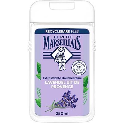 Le Petit Marseillais extra weiche Duschcreme Lavendel aus der Provence, pH-neutral für die Haut und dermatologisch getestet, 12x250 ml Le Petit Marseillais extra weiche Duschcreme Lavendel aus der Provence, pH-neutral für die Haut und dermatologisch getestet, 12x250 ml