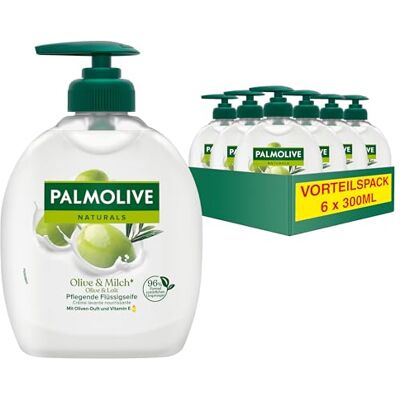 Palmolive Natürliche Olive & Milch Flüssigseife - Flüssigseife für Hände Palmolive Natürliche Olive & Milch Flüssigseife - Flüssigseife für Hände