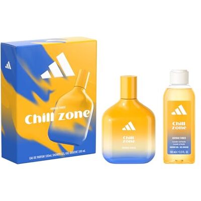 Adidas Vibes Giftset including Chill Zone Eau de Parfum (100ml) and Shower Gel (100ml) Adidas Vibes Giftset including Chill Zone Eau de Parfum (100ml) and Shower Gel (100ml)