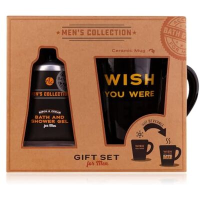 accentra MEN`S COLLECTION Geschenk- set für Männer mit farbwechsel Tasse Pflegeset für Herren mit Bade- & Duschgel, cooles Bier-Geschenk accentra MEN`S COLLECTION Geschenk- set für Männer mit farbwechsel Tasse Pflegeset für Herren mit Bade- & Duschgel, cooles Bier-Geschenk