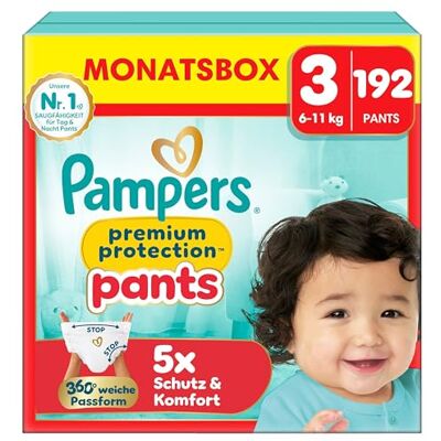 Pampers Premium Protection Pants - Windeln - 192 Stück Pampers Premium Protection Pants - Windeln - 192 Stück
