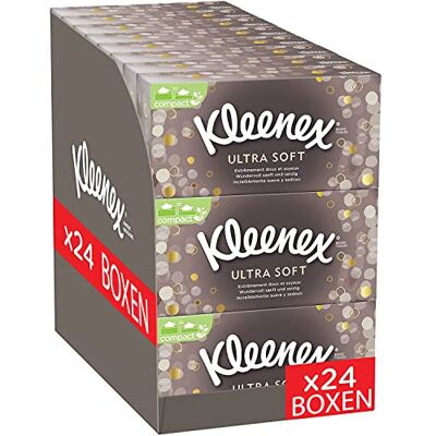 KLEENEX - Ultra-weiche Tücher - Weiche und seidige Textur - Hergestellt in Frankreich KLEENEX - Ultra-weiche Tücher - Weiche und seidige Textur - Hergestellt in Frankreich