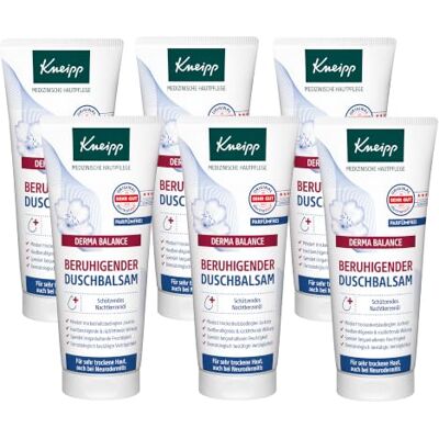 Kneipp Derma Balance Beruhigender Duschbalsam parfümfrei 6 x 200 ml Kneipp Derma Balance Beruhigender Duschbalsam parfümfrei 6 x 200 ml