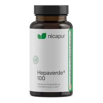 Nicapur Hepaverde 100 - Leberunterstützung mit Mariendistel & Artischocke Nicapur Hepaverde 100 - Leberunterstützung mit Mariendistel & Artischocke