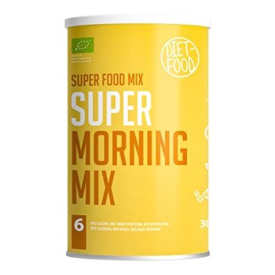 Diet-Food Superfoods Pulver 300 Gramm Bio-Morgen Smoothie Mix Spirulina + Maca Veggie Pulver Frühstücks Mischung Veganes Vitamin Smoothie Pulver Diet-Food Superfoods Pulver 300 Gramm Bio-Morgen Smoothie Mix Spirulina + Maca Veggie Pulver Frühstücks Mischung Veganes Vitamin Smoothie Pulver