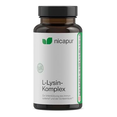 NICA pur L-Lysin-Komplex - Unterstützung des Immunsystems & Schleimhäute NICA pur L-Lysin-Komplex - Unterstützung des Immunsystems & Schleimhäute