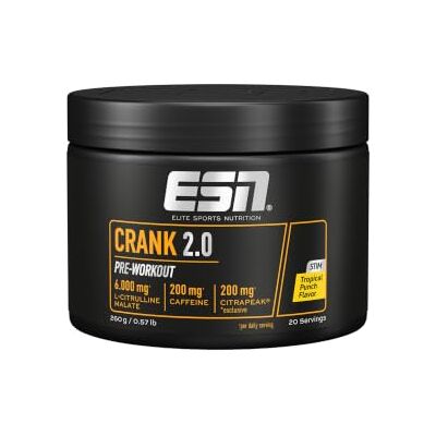ESN Crank, Tropical Punch, 260g, 20 Portionen ESN Crank, Tropical Punch, 260g, 20 Portionen