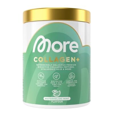 MORE NUTRITION MORE Collagen+, Watermelon Mint, mit Kollagenhydrolysat, 300 g, MORE NUTRITION MORE Collagen+, Watermelon Mint, mit Kollagenhydrolysat, 300 g,