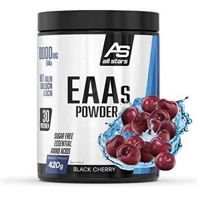 All Stars EAAs Pulver 420g Black Cherry vegan All Stars EAAs Pulver 420g Black Cherry vegan