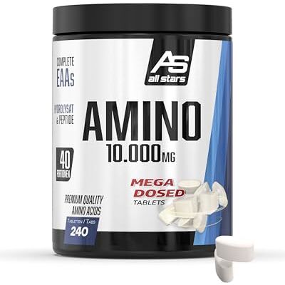 All Stars - Amino Mega Dosed Aminosäurekomplex - 240 Tabletten All Stars - Amino Mega Dosed Aminosäurekomplex - 240 Tabletten