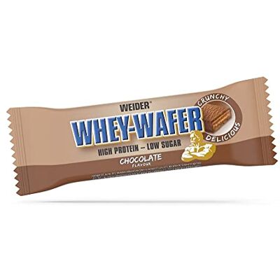 Weider Whey-Waffel - Schokolade - 12 x 35g - Snack Weider Whey-Waffel - Schokolade - 12 x 35g - Snack