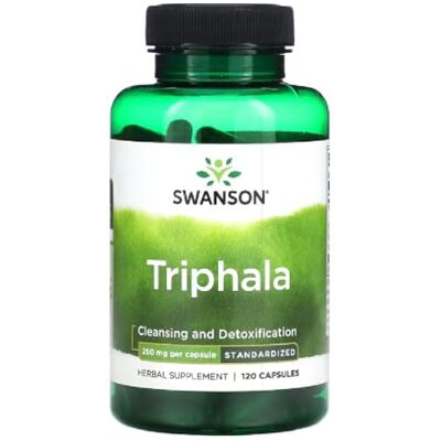 Swansons Swanson Triphala 250 mg Unterstützung für Verdauung und Entgiftung 120 Kapseln Swansons Swanson Triphala 250 mg Unterstützung für Verdauung und Entgiftung 120 Kapseln