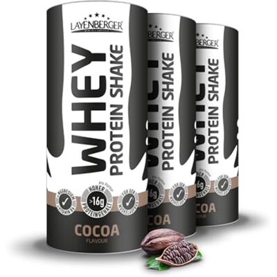 Layenberger WHEY Protein Shake Cocoa (3x300 g) Layenberger WHEY Protein Shake Cocoa (3x300 g)