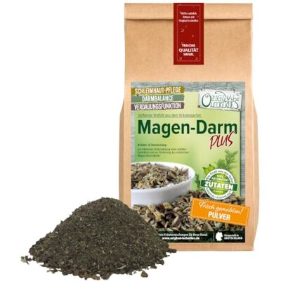 Original-Leckerlies ORIGINAL LECKERLIES® Magen-Darm Plus Kräutermix, 250g Pulver für Hunde Zur natürlichen Unterstützung der Darmgesundheit und einer harmonischen Darmbarriere, Hundekräuter, BARF Zusatz, Naturprodukt Original-Leckerlies ORIGINAL LECKERLIES® Magen-Darm Plus Kräutermix, 250g Pulver für Hunde Zur natürlichen Unterstützung der Darmgesundheit und einer harmonischen Darmbarriere, Hundekräuter, BARF Zusatz, Naturprodukt