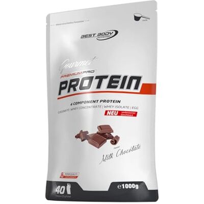 Best Body Nutrition Gourmet Premium Pro Protein - Casein, Whey, Egg Protein - 1kg Best Body Nutrition Gourmet Premium Pro Protein - Casein, Whey, Egg Protein - 1kg