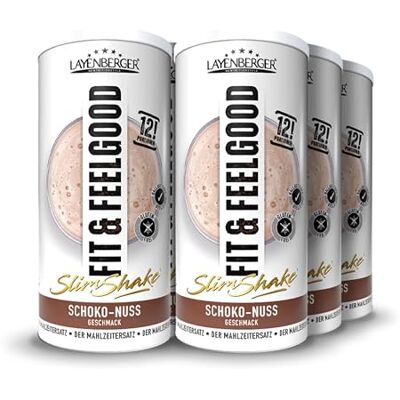 Layenberger Fit&Feelgood Slim Shake Powder Schoko-Nuss (6x396 g) Layenberger Fit&Feelgood Slim Shake Powder Schoko-Nuss (6x396 g)