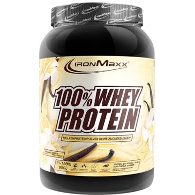 IronMaxx 100% Whey Protein Französische Vanille - Proteinpulver IronMaxx 100% Whey Protein Französische Vanille - Proteinpulver