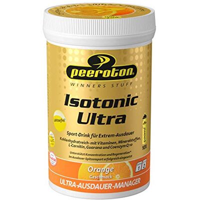 Peeroton Isotonic Ultra Orange- Kohlenhydratreiches Elektrolyt Pulver mit Mineralstoffen und Vitaminen, isotonisches Hochleistungs Getränk mit Colostrum Komplex Q10-300 g Peeroton Isotonic Ultra Orange- Kohlenhydratreiches Elektrolyt Pulver mit Mineralstoffen und Vitaminen, isotonisches Hochleistungs Getränk mit Colostrum Komplex Q10-300 g