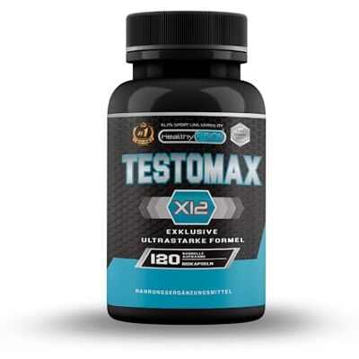 Healthy Fusion , TestoMax Maca, Ginseng, Tribulus, Taurin und Vitamine 120 Kapseln Healthy Fusion , TestoMax Maca, Ginseng, Tribulus, Taurin und Vitamine 120 Kapseln