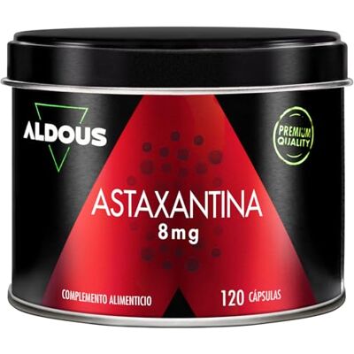Aldous Bio Astaxanthin 120 Softgels mit 160mg natürlichem Astaxanthin-Öl Aldous Bio Astaxanthin 120 Softgels mit 160mg natürlichem Astaxanthin-Öl