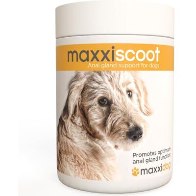 maxxipaws maxxiscoot Drüsenunterstützung Hunde Drüsen- & Darmgesundheit Pulver 140g Unterstützt festen Kot, angenehmen Stuhlgang, natürliche Entleerung und täglichen Komfort maxxipaws maxxiscoot Drüsenunterstützung Hunde Drüsen- & Darmgesundheit Pulver 140g Unterstützt festen Kot, angenehmen Stuhlgang, natürliche Entleerung und täglichen Komfort