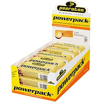 Peeroton Powerpack Riegel Latte Macchiato Energieriegel ohne Zucker Protein Snack Mahlzeitenersatz mit langanhaltender Energieverfügbarkeit der Haferriegel, der sättigt und stärkt 15 x 70 g Peeroton Powerpack Riegel Latte Macchiato Energieriegel ohne Zucker Protein Snack Mahlzeitenersatz mit langanhaltender Energieverfügbarkeit der Haferriegel, der sättigt und stärkt 15 x 70 g