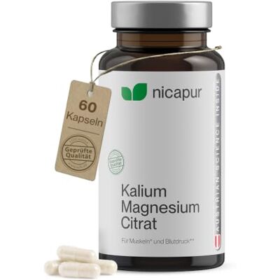 NICApur Magnesium Kaliumcitrat - Nahrungsergänzungsmittel NICApur Magnesium Kaliumcitrat - Nahrungsergänzungsmittel